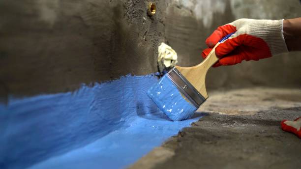 Commercial Exterior Waterproofing project at a Odenville, AL business property by SJ Waterproofing Pros